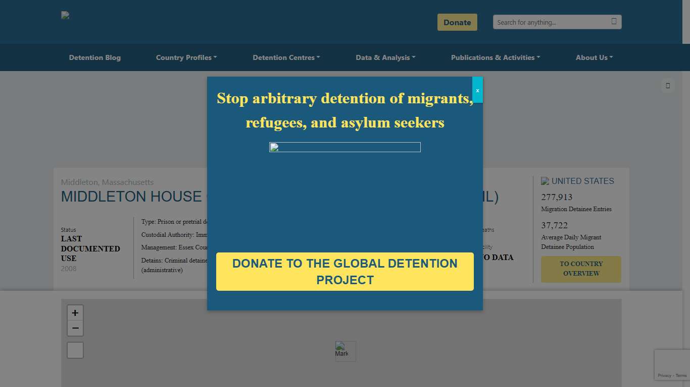 Detention centre - Global Detention Project | Mapping immigration detention around the world